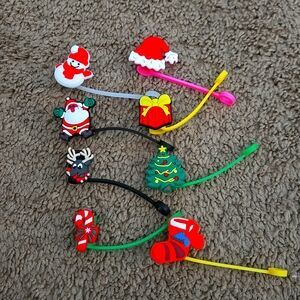 Christmas cup toppers